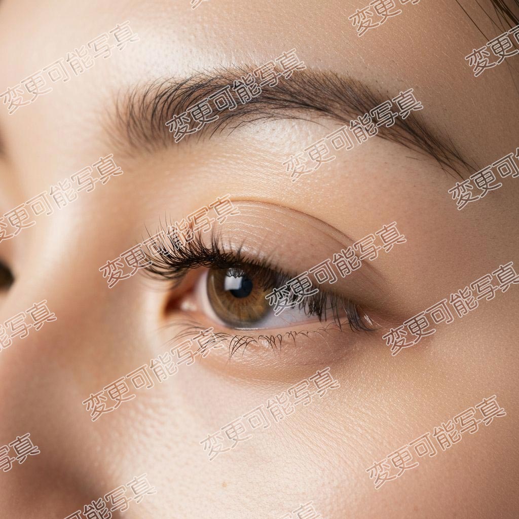 ナチュラルデザインのまつげエクステ